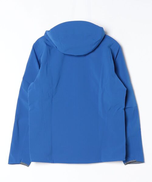 ARC'TERYX（アークテリクス）の「ARC'TERYX / アークテリクス：Gamma MX Hoody M(エクスクルーシブモデル)：X00000848516[STD]（マウンテンパーカー・メンズ・ブラック×ブルー・L/M/S）」の2枚目の写真