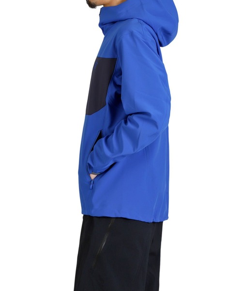 ARC'TERYX（アークテリクス）の「ARC'TERYX / アークテリクス：Gamma MX Hoody M(エクスクルーシブモデル)：X00000848516[STD]（マウンテンパーカー・メンズ・ブラック×ブルー・L/M/S）」の18枚目の写真