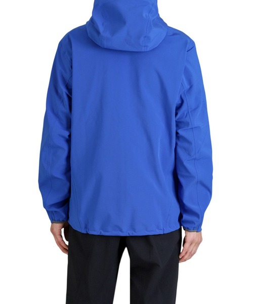 ARC'TERYX（アークテリクス）の「ARC'TERYX / アークテリクス：Gamma MX Hoody M(エクスクルーシブモデル)：X00000848516[STD]（マウンテンパーカー・メンズ・ブラック×ブルー・L/M/S）」の19枚目の写真
