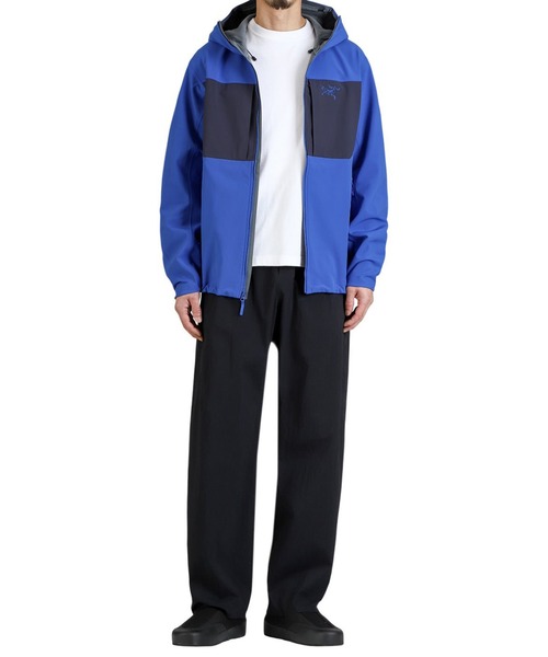 ARC'TERYX（アークテリクス）の「ARC'TERYX / アークテリクス：Gamma MX Hoody M(エクスクルーシブモデル)：X00000848516[STD]（マウンテンパーカー・メンズ・ブラック×ブルー・L/M/S）」の20枚目の写真