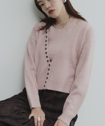 メニーボタンカーディガンセット