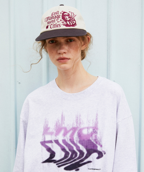 LMCの「GRADIANT WAVE LOGO LONG SLV TEE light heather gray(Tシャツ/カットソー・レディース・その他・SMALL/X-LARGE/LARGE/MEDIUM)」の3枚目の写真