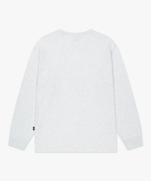 LMCの「GRADIANT WAVE LOGO LONG SLV TEE light heather gray(Tシャツ/カットソー・レディース・その他・SMALL/X-LARGE/LARGE/MEDIUM)」の6枚目の写真