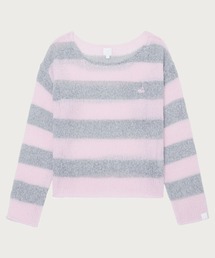 STRIPE OFF SHOULDER JUMPER