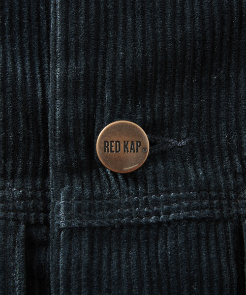 RED KAP(レッドキャップ)の「RED KAP/レッドキャップ 別注 SHORT LENGTH コーデュロイ トラッカージャケット/ショートブルゾン(ブルゾン・メンズ・ブラック/ベージュ/ネイビー/ブラウン・MEDIUM/LARGE)」の8枚目の写真