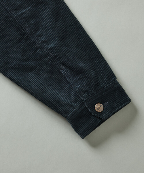 RED KAP(レッドキャップ)の「RED KAP/レッドキャップ 別注 SHORT LENGTH コーデュロイ トラッカージャケット/ショートブルゾン(ブルゾン・メンズ・ブラック/ベージュ/ネイビー/ブラウン・MEDIUM/LARGE)」の12枚目の写真