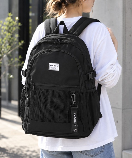 Keith Haring(キース・ヘリング)の「【Keith Haring】キースヘリング パックパック 32L(バックパック/リュック・レディース・ブラック・FREE)」の1枚目の写真