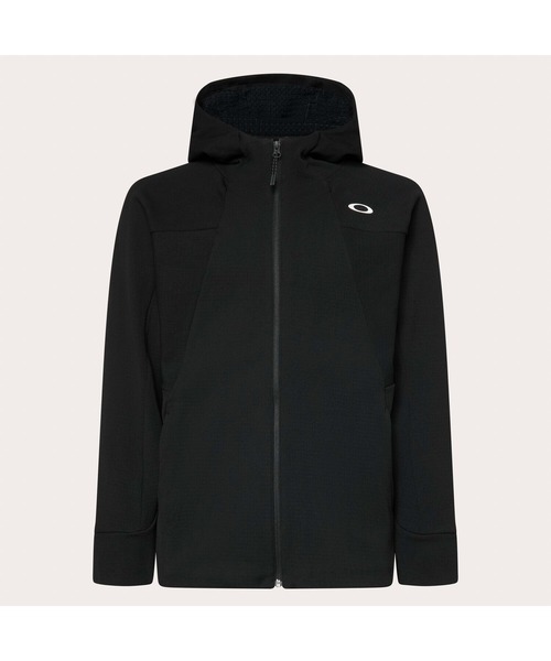 OAKLEY(オークリー)の「オークリー ENHANCE GRID FLEECE JACKET 15.7/パーカー/スポーツ・トレーニング/メンズ//OAKLEY(ブルゾン・メンズ・ブラック/ライトグレー・L/M/S/XL)」の8枚目の写真