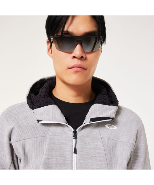 OAKLEY(オークリー)の「オークリー ENHANCE GRID FLEECE JACKET 15.7/パーカー/スポーツ・トレーニング/メンズ//OAKLEY(ブルゾン・メンズ・ブラック/ライトグレー・L/M/S/XL)」の13枚目の写真