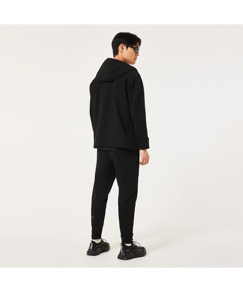 OAKLEY(オークリー)の「オークリー ENHANCE GRID FLEECE JACKET 15.7/パーカー/スポーツ・トレーニング/メンズ//OAKLEY(ブルゾン・メンズ・ブラック/ライトグレー・L/M/S/XL)」の6枚目の写真