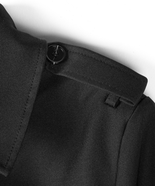 me+em select(ミームセレクト)の「【 2color 】ウエストマークレディミドルトレンチコート / waistmark lady middle trench coat(トレンチコート・レディース・ベージュ/ブラック・FREE)」の20枚目の写真