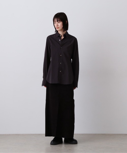 YLEVE(イレーヴ)の「YLEVE / COTTON MILLED LAWN SHIRT(シャツ/ブラウス・レディース・ホワイト/グレー・0/1)」の20枚目の写真