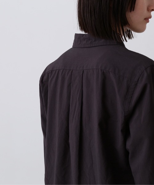 YLEVE(イレーヴ)の「YLEVE / COTTON MILLED LAWN SHIRT(シャツ/ブラウス・レディース・ホワイト/グレー・0/1)」の14枚目の写真