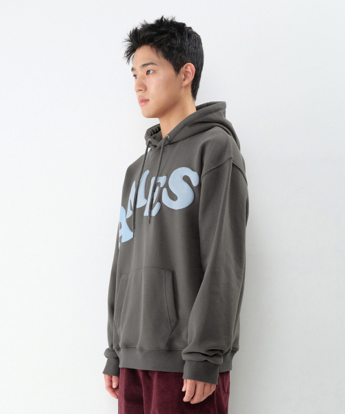 AMESWORLDWIDE(アメスワールドワイド)の「BIG TYPO HOODIE CHARCOAL(パーカー・レディース・その他・SMALL/MEDIUM/LARGE)」の12枚目の写真