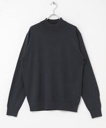 LIFE STYLE TAILOR マシンウォッシャブルハイゲージモックニット