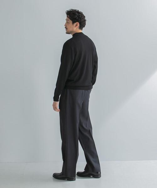 URBAN RESEARCH DOORS(アーバンリサーチドアーズ)の「LIFE STYLE TAILOR マシンウォッシャブルハイゲージモックニット(シャツ/ブラウス・メンズ・ブラック/チャコールグレー/ブラウン/アイボリー・MEDIUM/LARGE)」の14枚目の写真