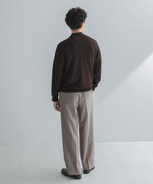 URBAN RESEARCH DOORS(アーバンリサーチドアーズ)の「LIFE STYLE TAILOR マシンウォッシャブルハイゲージモックニット(シャツ/ブラウス・メンズ・ブラック/チャコールグレー/ブラウン/アイボリー・MEDIUM/LARGE)」の22枚目の写真