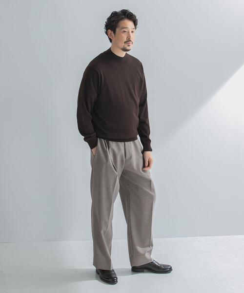 URBAN RESEARCH DOORS(アーバンリサーチドアーズ)の「LIFE STYLE TAILOR マシンウォッシャブルハイゲージモックニット(シャツ/ブラウス・メンズ・ブラック/チャコールグレー/ブラウン/アイボリー・MEDIUM/LARGE)」の21枚目の写真