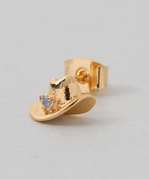 journal standard L'essage(ジャーナルスタンダードレサージュ)の「Girlscrew/ガールズクルー Cowgirl Stud Set ピアス(ピアス(片耳用)・レディース・ゴールド・FREE)」の3枚目の写真