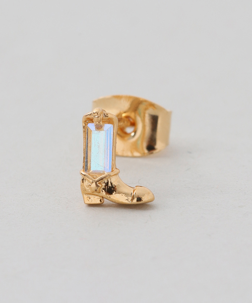 journal standard L'essage(ジャーナルスタンダードレサージュ)の「Girlscrew/ガールズクルー Cowgirl Stud Set ピアス(ピアス(片耳用)・レディース・ゴールド・FREE)」の4枚目の写真
