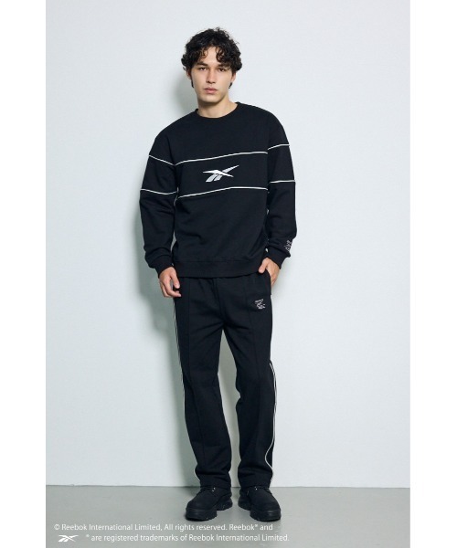 AZUL by moussy(アズールバイマウジー)の「【REEBOK×AZUL】プルオーバー 秋服 冬服【セットアップ対応】スウェット 長袖(スウェット・メンズ・ブラウン/グリーン/ブラック・FREE)」の17枚目の写真