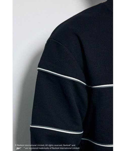 AZUL by moussy(アズールバイマウジー)の「【REEBOK×AZUL】プルオーバー 秋服 冬服【セットアップ対応】スウェット 長袖(スウェット・メンズ・ブラウン/グリーン/ブラック・FREE)」の22枚目の写真