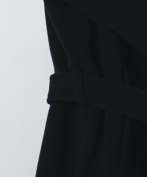 eL(エル)の「【eL】Wool 100 LongCoat/1068021(その他アウター・レディース・ネイビー/グレー/ブラウン・FREE)」の19枚目の写真