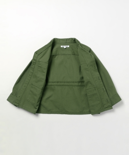 B:MING by BEAMS（ビーミングバイビームス）の「ビーミングライフストア / ミリタリージャケット（ブルゾン・キッズ・オリーブ/ネイビー・120/100/130/110/140/90）」の9枚目の写真