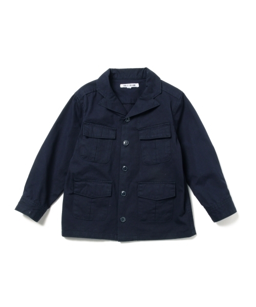 B:MING by BEAMS（ビーミングバイビームス）の「ビーミングライフストア / ミリタリージャケット（ブルゾン・キッズ・オリーブ/ネイビー・120/100/130/110/140/90）」の10枚目の写真