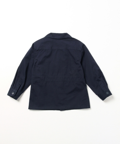 B:MING by BEAMS（ビーミングバイビームス）の「ビーミングライフストア / ミリタリージャケット（ブルゾン・キッズ・オリーブ/ネイビー・120/100/130/110/140/90）」の11枚目の写真