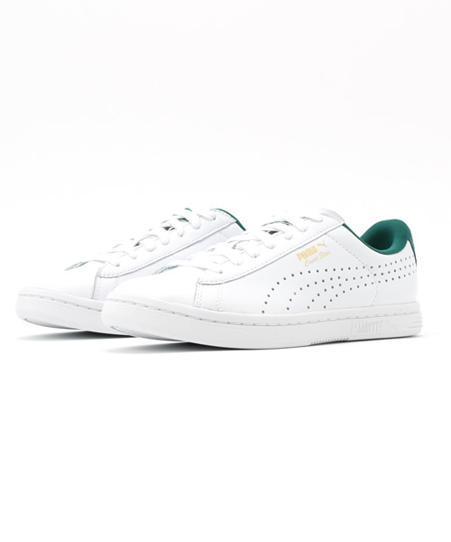 PUMA(プーマ)の「PUMA(プーマ)コートスターCRAFTD/359977(スニーカー・レディース・グリーン系その他/ネイビー/レッド・24/23h/24h)」の1枚目の写真