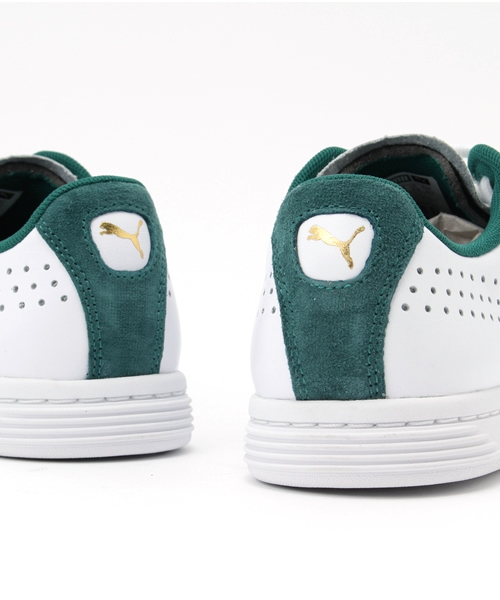 PUMA(プーマ)の「PUMA(プーマ)コートスターCRAFTD/359977(スニーカー・レディース・グリーン系その他/ネイビー/レッド・24/23h/24h)」の10枚目の写真