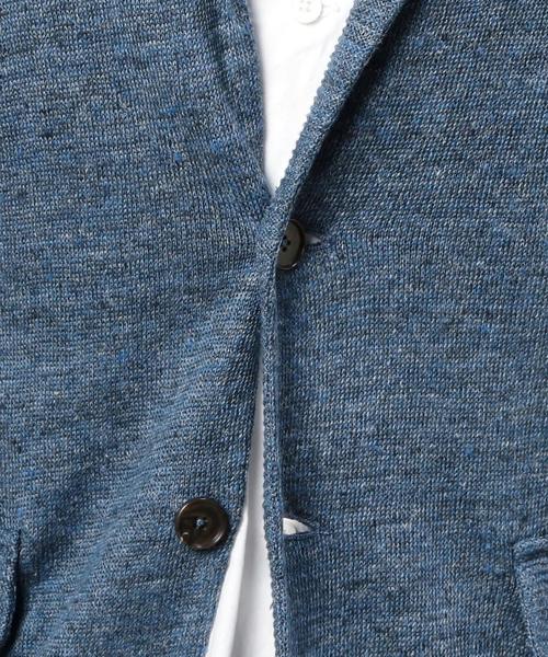 BEAUTY&YOUTH UNITED ARROWS（ビューティーアンドユースユナイテッドアローズ）の「BY LINIFICIO リネン ジャケット◆（テーラードジャケット・メンズ・ライトグレー/ダークグレー/ロイヤルブルー・X-LARGE/MEDIUM/SMALL/LARGE）」の8枚目の写真