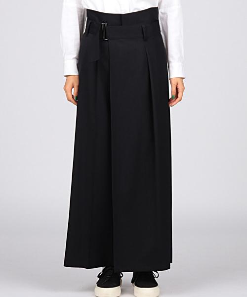 EN ROUTE（アンルート）の「ENR ラップパンツ（その他パンツ・レディース・ベージュ/ネイビー・0/1/2）」の5枚目の写真