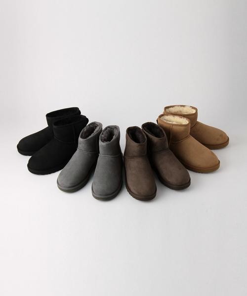 UGG Australia（アグオーストラリア）の「アグ/OC UGG Classic Mini/クラシックミニ（ブーツ・レディース・ブラック/ダークグレー/ブラウン/ダークブラウン・7/6/8）」の13枚目の写真