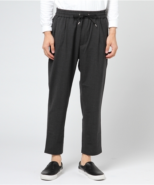 Estnation エストネーション の Estnation ウールトロ ストレッチイージークロップドパンツ その他パンツ Wear