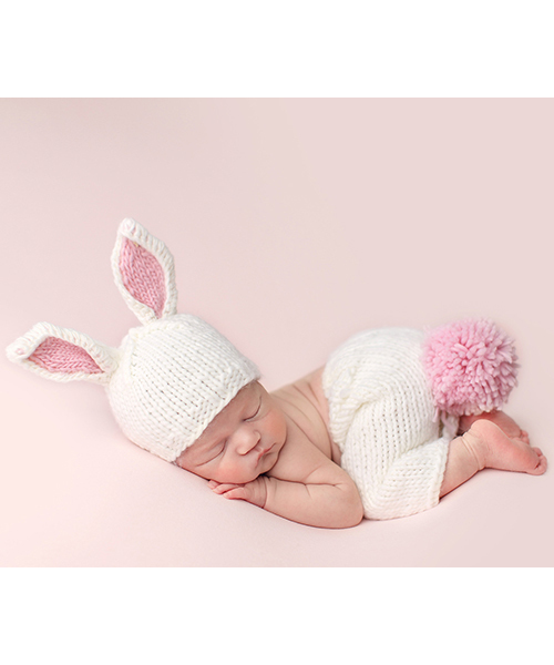 The Blueberry Hill ブルーベリーヒル の うさぎ耳モチーフニットキャップ ニットキャップ ビーニー Wear