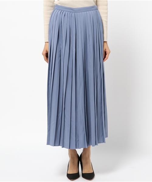 SLY(スライ)の「プリーツ ワイドPT(その他パンツ・レディース・サックスブルー/ブラック・2/1)」の8枚目の写真