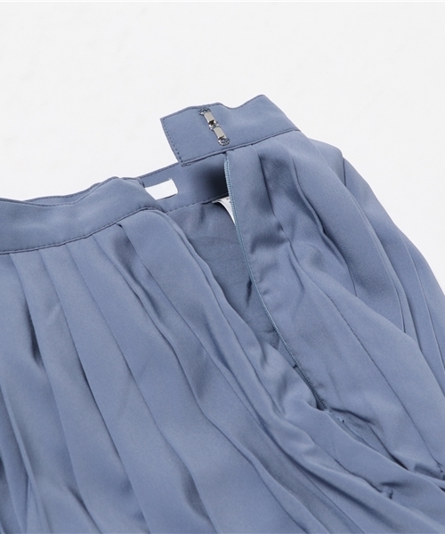 SLY(スライ)の「プリーツ ワイドPT(その他パンツ・レディース・サックスブルー/ブラック・2/1)」の5枚目の写真