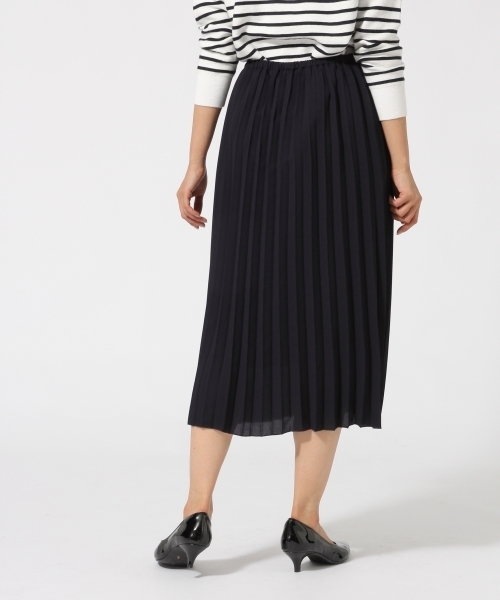 GLOBAL WORK（グローバルワーク）の「ジョーゼットプリーツスカート/743015（スカート・レディース・グレー系その他/ライトブルー/ネイビー/ブルー系その他・LARGE/MEDIUM）」の7枚目の写真