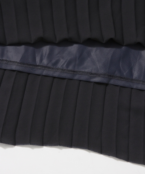 GLOBAL WORK（グローバルワーク）の「ジョーゼットプリーツスカート/743015（スカート・レディース・グレー系その他/ライトブルー/ネイビー/ブルー系その他・LARGE/MEDIUM）」の10枚目の写真