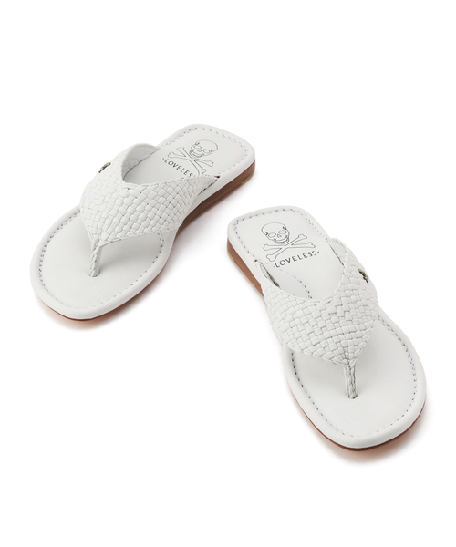 LOVELESS(ラブレス)の「【LOVELESS】MENS スタッズサンダル(サンダル・メンズ・ホワイト/レッド/ブラック・42/41/43)」の7枚目の写真