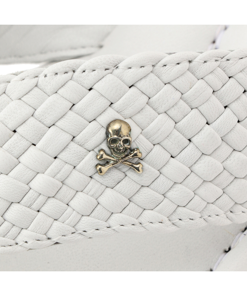 LOVELESS(ラブレス)の「【LOVELESS】MENS スタッズサンダル(サンダル・メンズ・ホワイト/レッド/ブラック・42/41/43)」の4枚目の写真