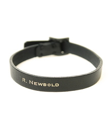 R.NEWBOLD（アールニューボールド）の「LEATHER BRACELET/805202 
