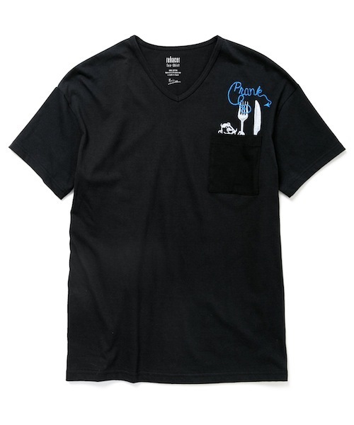 rehacer STAND（レアセルスタンド）の「Crank pocket T on Japan made body（Tシャツ/カットソー・メンズ・ホワイト/ブラック/グレー・LARGE/SMALL/MEDIUM/X-LARGE）」の5枚目の写真