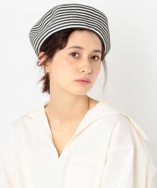 Another Edition（アナザーエディション）の「ブレードベレー帽 ◆（ハンチング/ベレー帽・レディース・ナチュラル/その他1・FREE）」の7枚目の写真