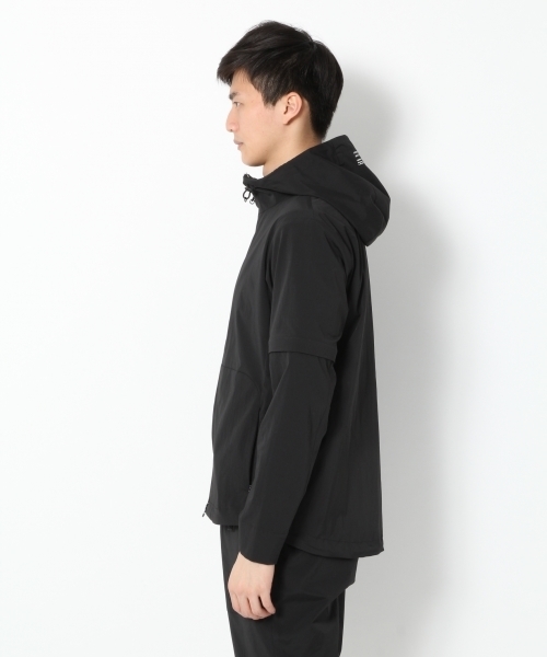 GLOBAL WORK(グローバルワーク)の「ACTIVEウィンドアップパーカー Men/738820(その他アウター・メンズ・ブラック/カーキ・LARGE/MEDIUM)」の19枚目の写真