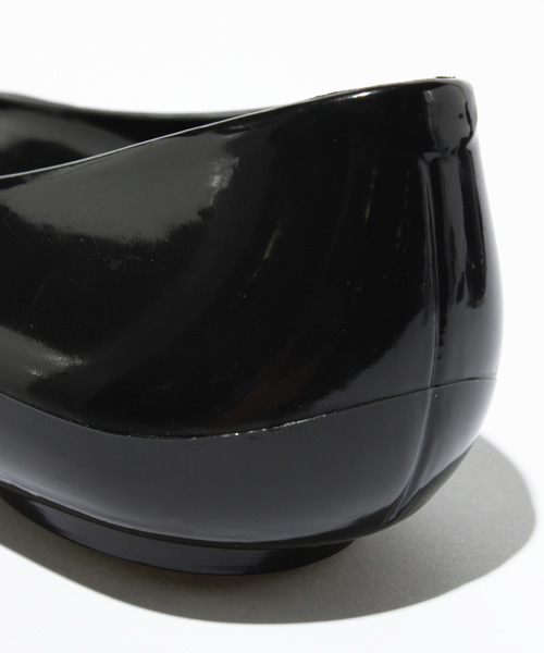 BEAUTY&YOUTH UNITED ARROWS（ビューティーアンドユースユナイテッドアローズ）の「BY ビニール リボンバレエ ◆（レインシューズ・レディース・ブラック/ピンク/ネイビー・5/7/8/6）」の10枚目の写真