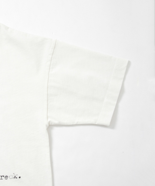 WORK NOT WORK URBAN RESEARCH（ワークノットワークアーバンリサーチ）の「WORK NOT WORK　強撚天竺ビッグプリントTシャツ #3（Tシャツ/カットソー・メンズ・ホワイト・SMALL/LARGE/MEDIUM）」の16枚目の写真