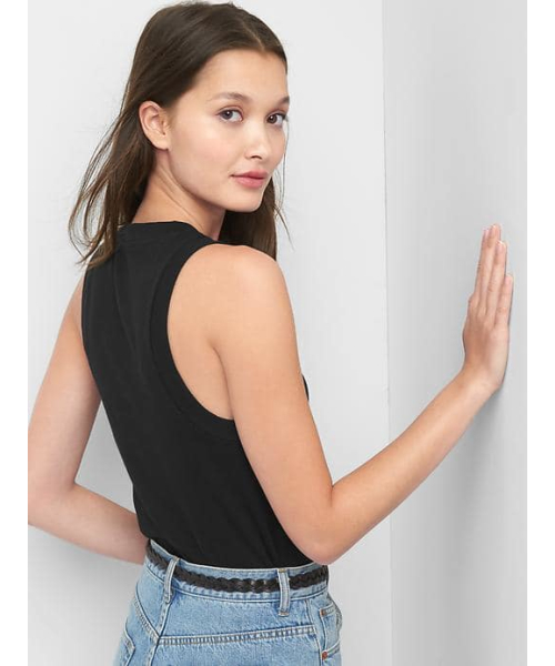 トップス GAP GAP（ギャップ）の「スモッキングギャザー フロントボタン